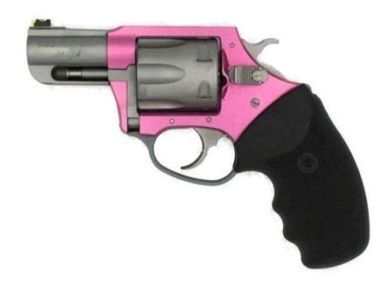 CHARTER ARMS THE PINK LADY II .38 SPL. LARGE ALUMINUM 6 SHOT 2.2IN FIXED LITEPIPE STANDARD PINK STAINLESS STEEL 53630 - Win Repeating Arms Promotion